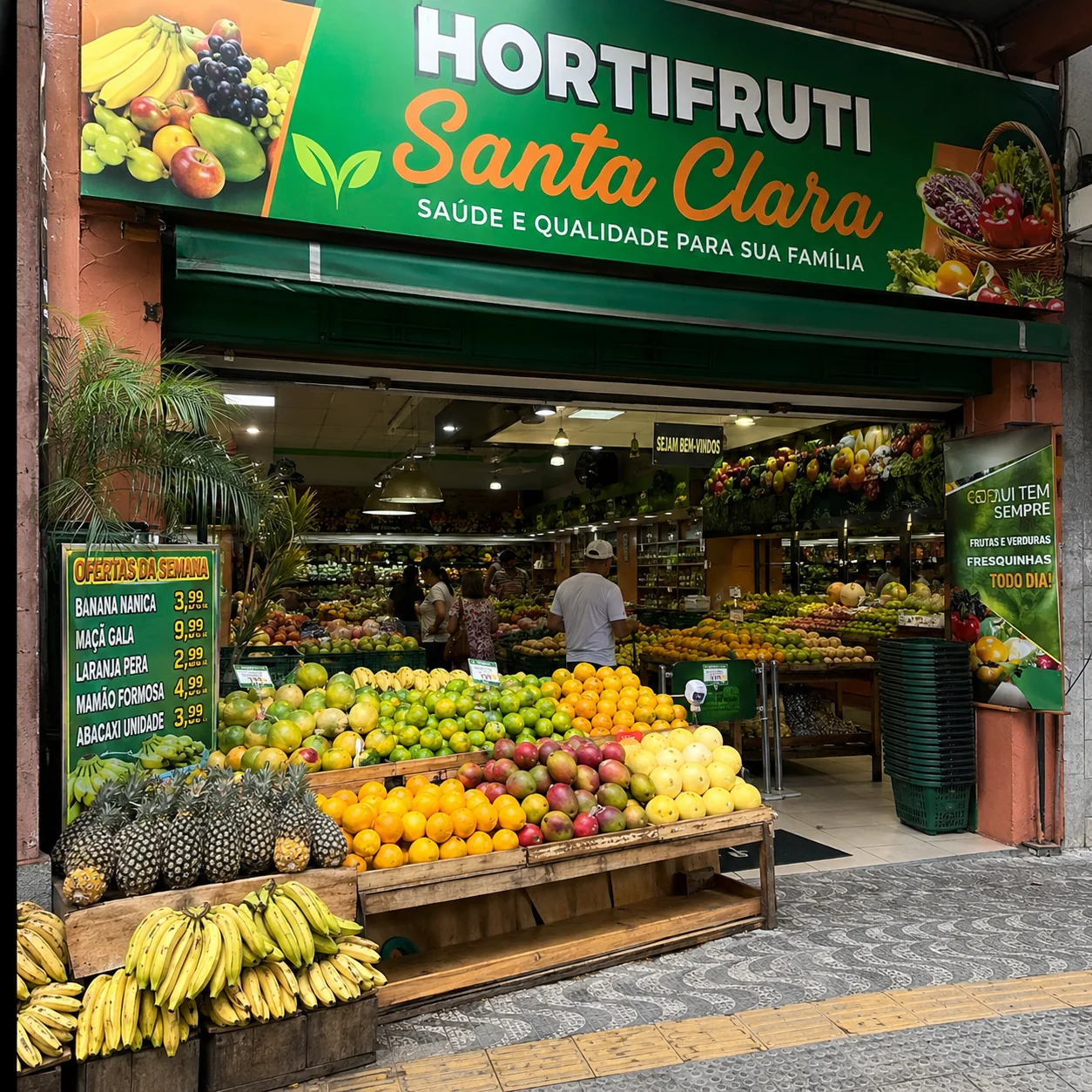 Fachada de hortifruti