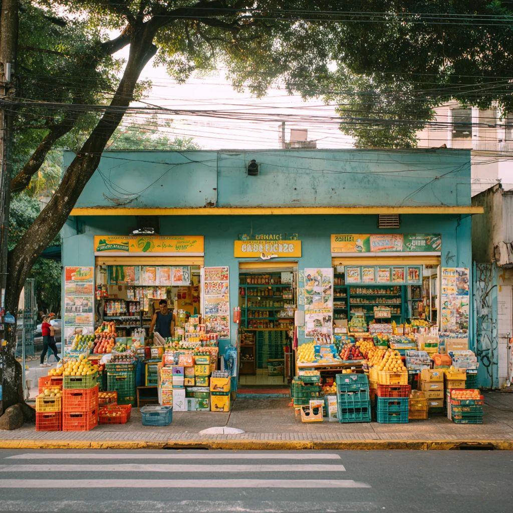 Fachada de mercadinho